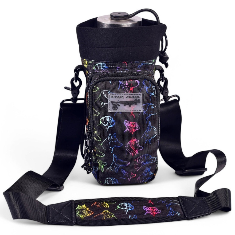 Head of the Class Water Bottle Carrier by the brand Sipsey Wilder